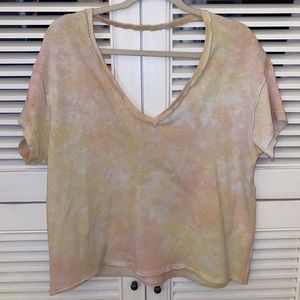 Free People Tie Dye Top
